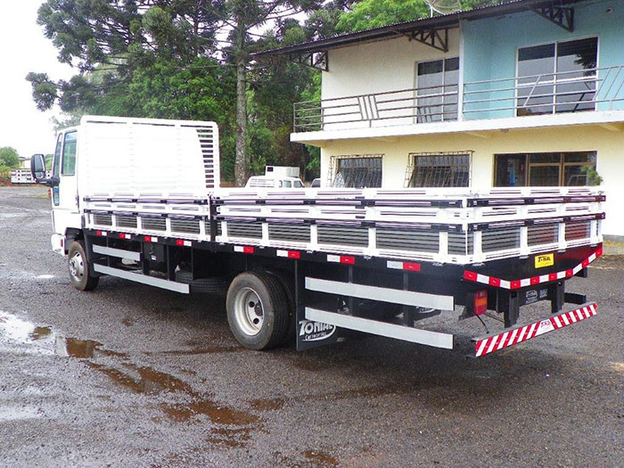 Carroceria de madeira usada para caminhão 3 4